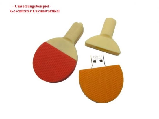 USB-Stick in Sonderform Tischtennis