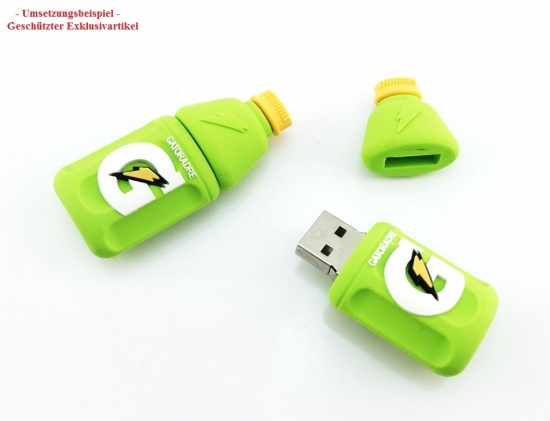 USB-Stick in Sonderform Getrnke Flasche