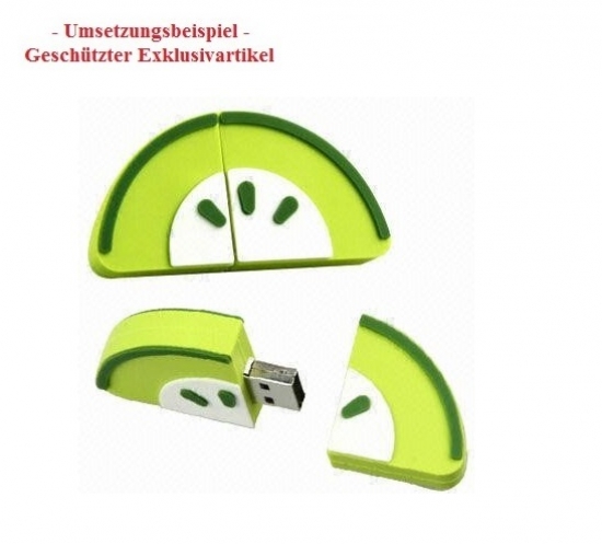 USB-Stick in Sonderform Kiwi