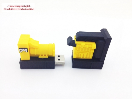 USB-Stick in Sonderform Motor