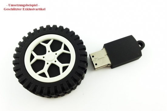 USB-Stick in Sonderform Reifen
