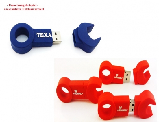 USB-Stick in Sonderform Schraubenschlssel