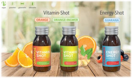 60 ml  Vitamin- oder Energy-Shot 