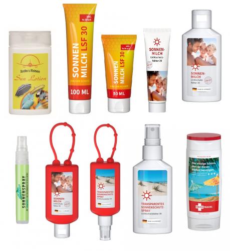 Sonnenschutz Produkte / Sonnenmilch / Sonnencreme