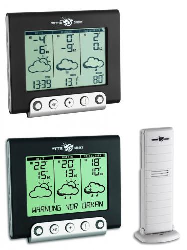 Satellitengesttzte Funk-Wetterstation 