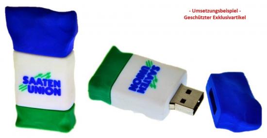 USB-Stick in Sonderform Saatgutsack 
